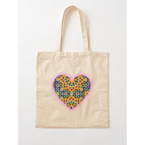 product_image_name-Generic-حقيبة يد قطن كلاسيكية بنمط هندسي مغربي على شكل قلب-4