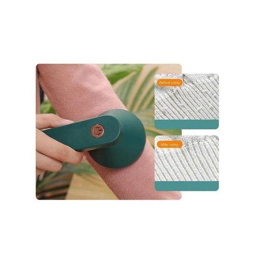 product_image_name-Generic-Éliminateur de Peluches USB Rechargeable, Rasoir Anti-Peluches pour Pulls et Vêtements, Vert-2