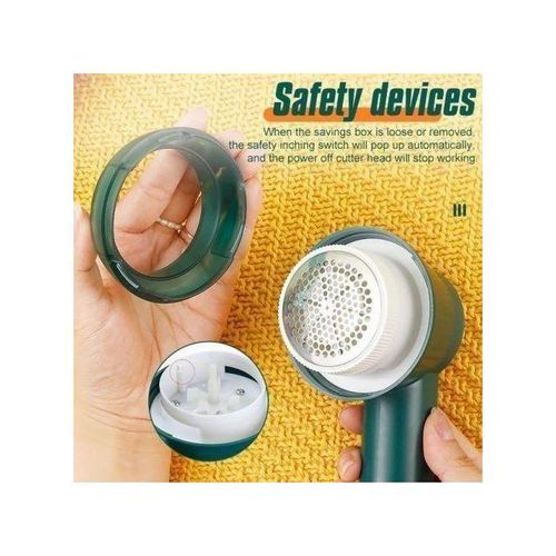 product_image_name-Generic-Éliminateur de Peluches USB Rechargeable, Rasoir Anti-Peluches pour Pulls et Vêtements, Vert-3