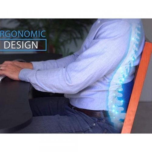 product_image_name-Generic-RG Oreiller Dos Soutien Lombaire Mousse à Mémoire Orthopédique Genoux Lavable-4