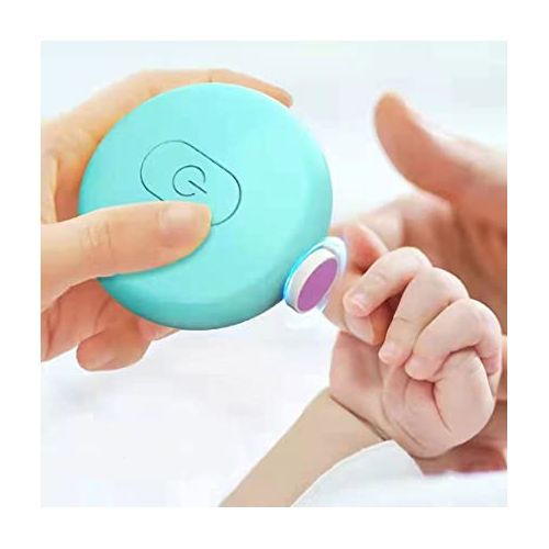 Generic Coupe-ongles Électrique pour Bébés et Enfants à Faible Bruit,  6Têtes de Ponçage à prix pas cher