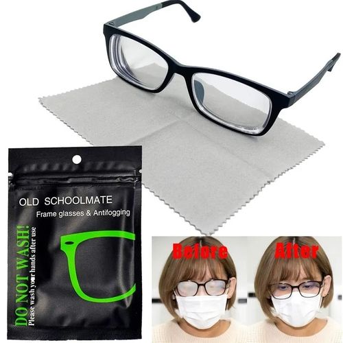 Generic 2pcs lingettes nettoyantes pour lunettes, écrans, smartphones et  appareils photos à prix pas cher