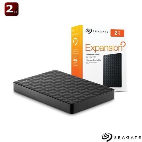 Seagate Disque Dur Externe Seagate Expansion - 4 To - Noir - Prix pas cher