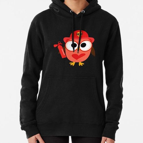 product_image_name-Generic-Professions d'urgence Owl Firefighter sweat a capuche-1