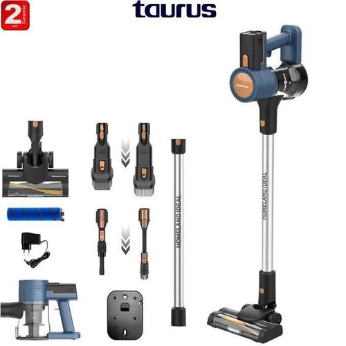 product_image_name-Taurus-Aspirateur balai 3 en 1 HOMELAND IDEAL 22,2 V , 150W, adapté à toutes les surfaces, noir 40 minutes d'autonomie-1