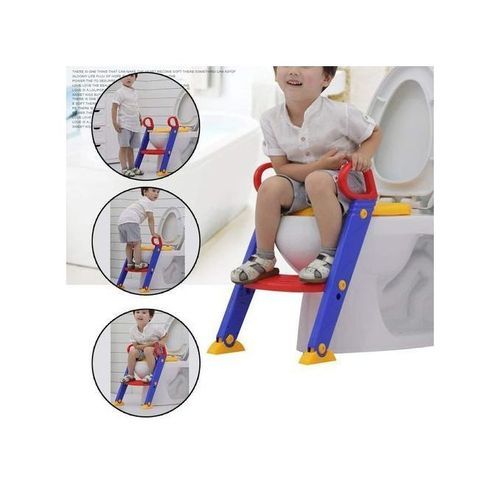 Generic Siège De Toilette Pour Enfants Pot Pliable Avec Echelle