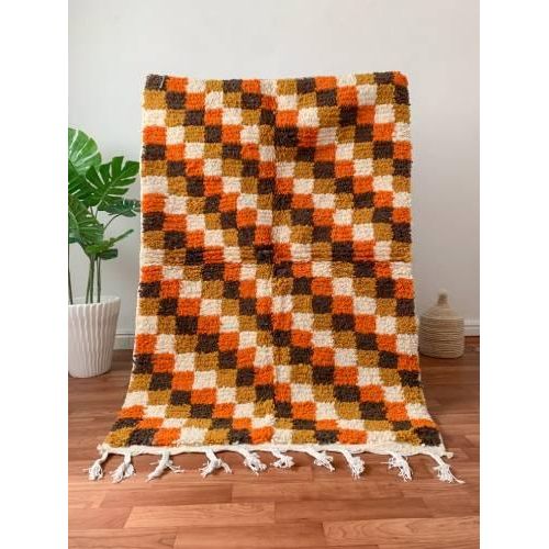 product_image_name-Generic-Tapis Traditionnel Marocain Haut de Gamme Fait à la main - 100% Haut Laine-1