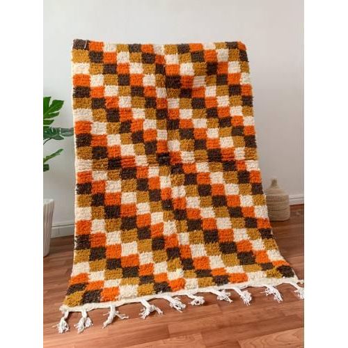 product_image_name-Generic-Tapis Traditionnel Marocain Haut de Gamme Fait à la main - 100% Haut Laine-5