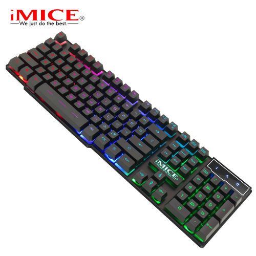 Imice Clavier gaming AK-600, Clavier mécanique rétroéclairé RGB