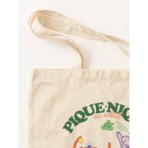 Generic PIQUE NIQUE AU SOLEIL Tote Bag Collab Tote Bag design