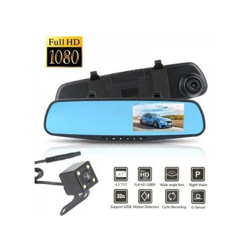 Generic Full HD 1080P rétroviseur voiture Dvr caméra enregistreur