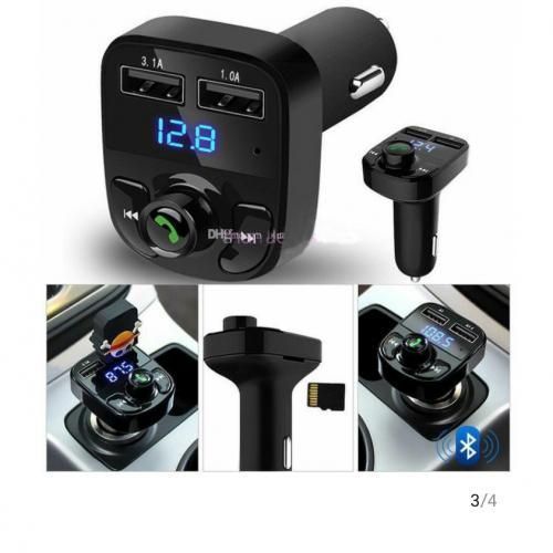 Generic Car Bluetooth MP3 Wirless Voiture Transmetteur radio FM à prix pas  cher