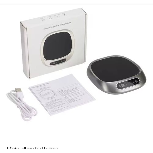 product_image_name-Generic-Chauffe-Tasse USB Intelligent – Chauffe-Boisson Électrique pour Café, Thé, Lait et Biberon-3