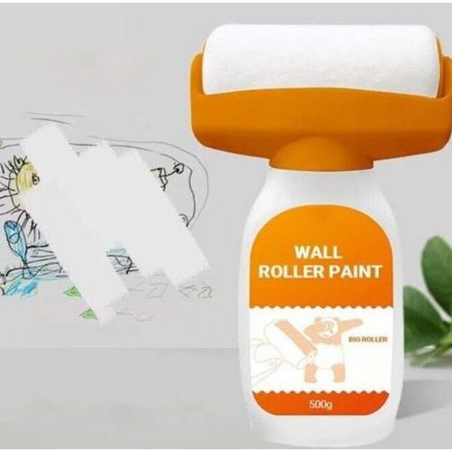 product_image_name-Generic-رول دهان للجدران - فرشاة إصلاح تعتمد على الماء للجدران الداخلية، رول لاتكس صغير محمول باللون الأبيض، أداة مضادة للرذاذ-6