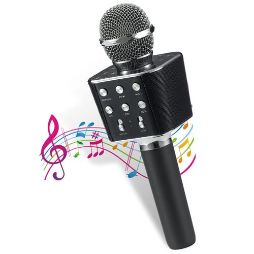 Microphone Sans Fil Karaoké Microphone Bluetooth Lecteur