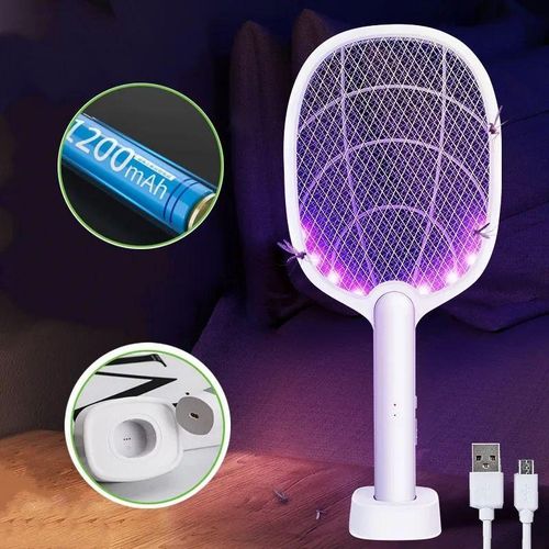 Generic Multifunction electric mosquito swatter