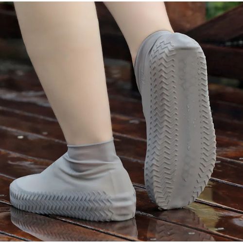 Generic Couvre-chaussures unisexe en Silicone, antidérapant