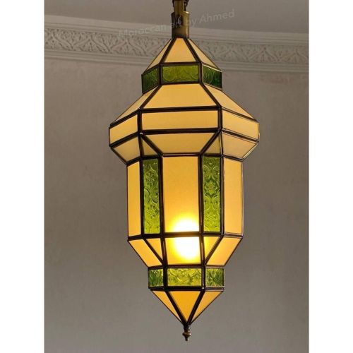 product_image_name-Generic-مصباح معلق آرت ديكو - مثالي لغرفة الطعام وغرفة المعيشة 'الأبعاد 40 سم'-1