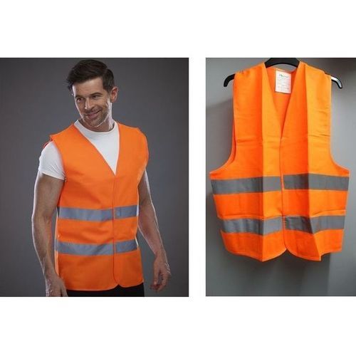 Gilet de sécurité réfléchissant Uniformes Vêtements de travail - Orange