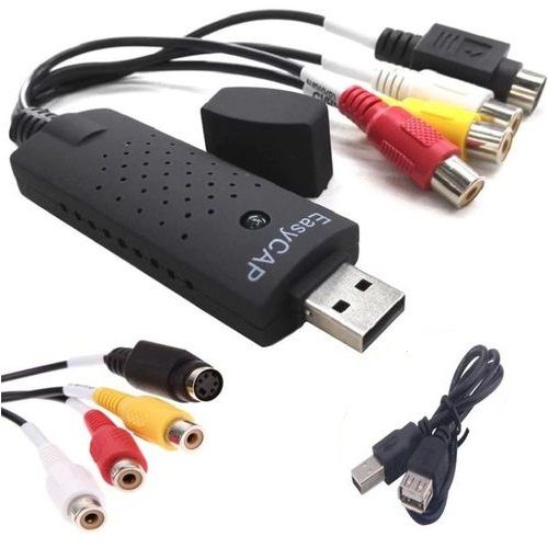 Generic EasyCAP Capture Audio / Vidéo, PC TV Adapter Convertisseur VHS DVD  to Numérique à prix pas cher