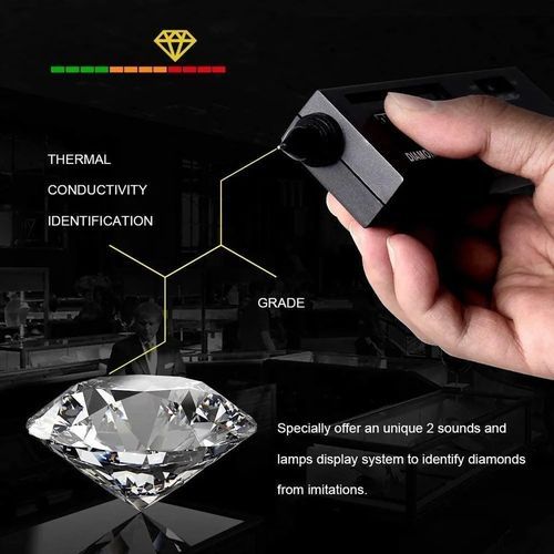 Ahlsen Professionnel haute précision bijoutier testeur de diamant