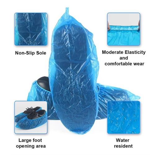 product_image_name-Generic-Lot de 100 Couvre-Chaussures Jetables Bleus – Protège Chaussures Imperméables Antidérapants-2