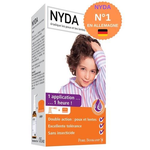 Nyda PACK SPRAY TRAITEMENT ANTI POUX à prix pas cher