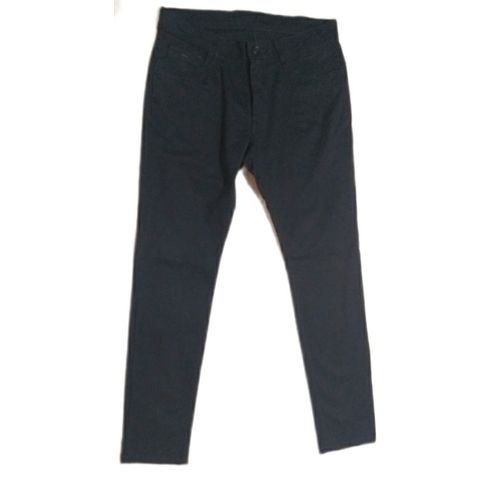 Generic Pantalon de Luxe en Coton pour homme Noir à prix pas cher