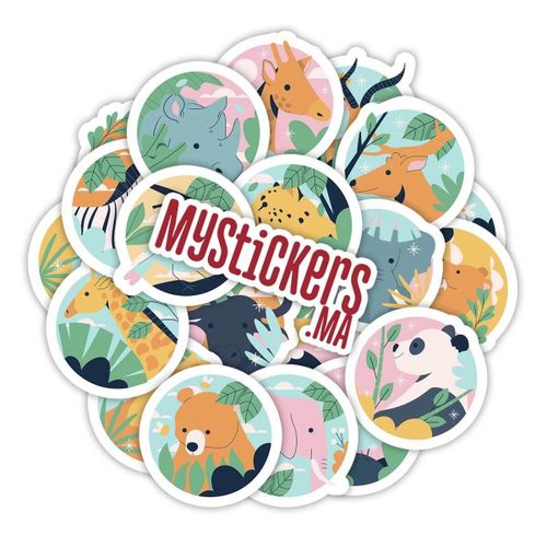 product_image_name-Generic-Pack de 20 stickers Faune sauvage HD UV-1