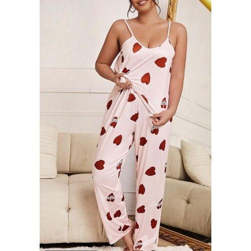 Generic Ensemble de Pyjama Douillet a Motif C ur pour Femmes a prix pas cher Jumia Maroc