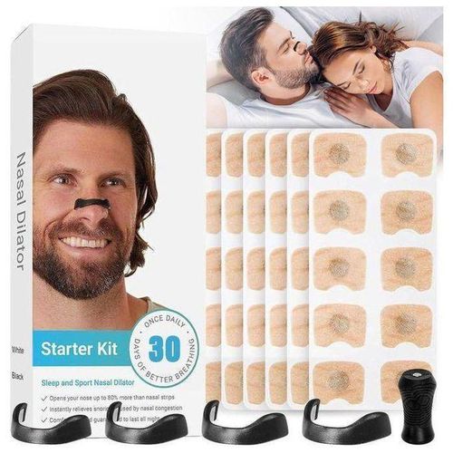product_image_name-Generic-Bandes Nasales Magnétiques, 30 Pièces Patch Anti Ronflement pour mieux respirer-1