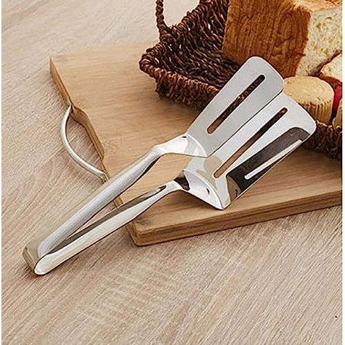 Pince à steak coordonnante en acier inoxydable, pince à gril, pelle à huile  de vidange, spatule à frire, outils de cuisine, 304 - AliExpress