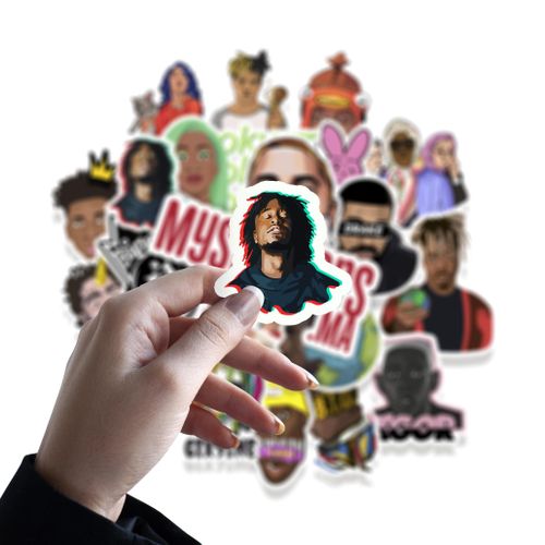 product_image_name-Generic-Pack de 21 stickers Rappers HD UV-2