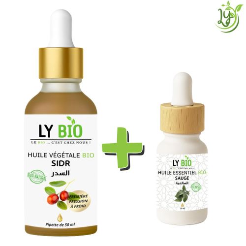 product_image_name-LY BIO-PACK HUILE SIDR 50ML - PIPETTE + HUILE ESSENTIEL SAUGE 10ML-1