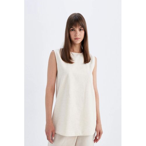 product_image_name-Defacto-تونيك نص كم قطن قصة عادية برقبة مستديرة-2