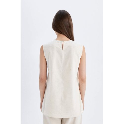 product_image_name-Defacto-تونيك نص كم قطن قصة عادية برقبة مستديرة-5