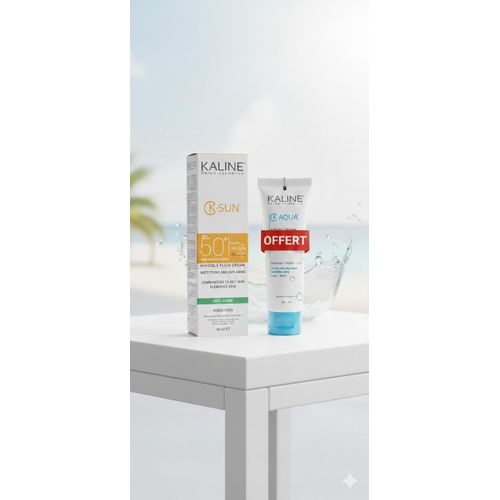 product_image_name-Kaline-K-SUN SPF 50+ Écran Solaire Fluide Invisible + K-AQUA Cold Cream ( OFFERTE )-1
