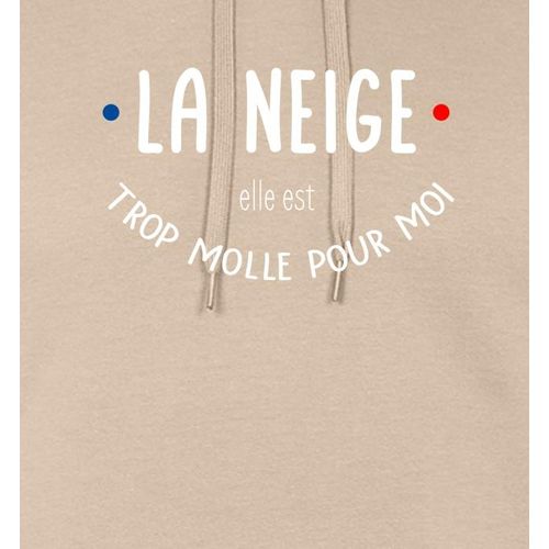 product_image_name-Generic-La neige elle est trop molle pour moi Sweat à capuche Hoodies-3