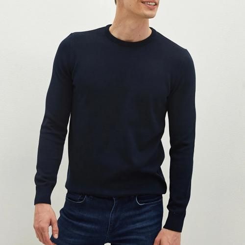 Lc Waikiki Pull Tricot Basqiue Casual Hommes Bleu marine a prix pas cher Jumia Maroc