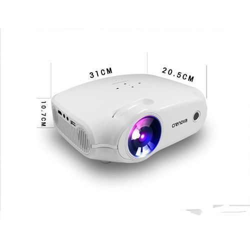 Crenova Video Projecteur Full HD 4 k * 2 k 3200 Lumens Home Cinéma Film Beamer  Proyector Datashow Data show