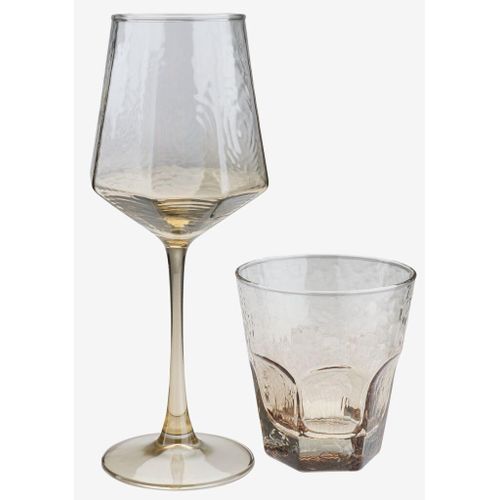 product_image_name-Generic-Lot de 2 Verres à Eau Brun 35cl Design Moderne Usage Quotidien Intérieur/Extérieur Résistant et Élégant-4