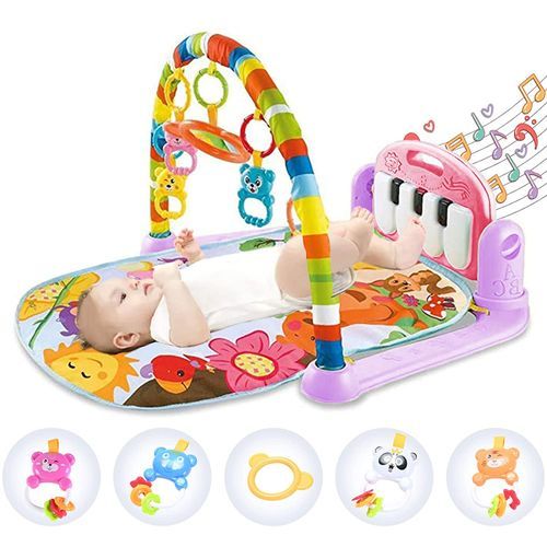 Mon Bebe Tapis Musical d'Éveil et d'Activité Piano pour Bébé Baby