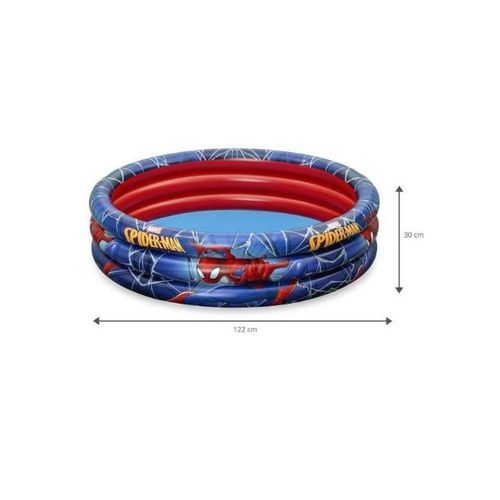 product_image_name-Bestway-Piscine Gonflable pour Enfants Spider Man 122x30 cm Plus de 2 Ans-2