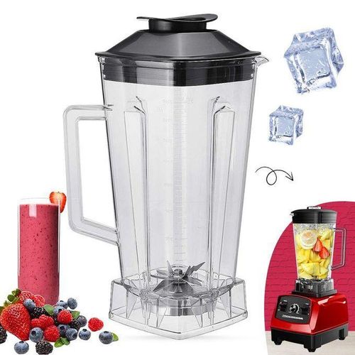 product_image_name-Generic-Bol Blender, Bol Mixeur Complet - Replacement Professional - 2L Plastique Blanc-1