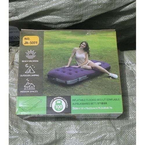product_image_name-Generic-Matelas Gonflable de Camping – Bleu Nuit Confort-4