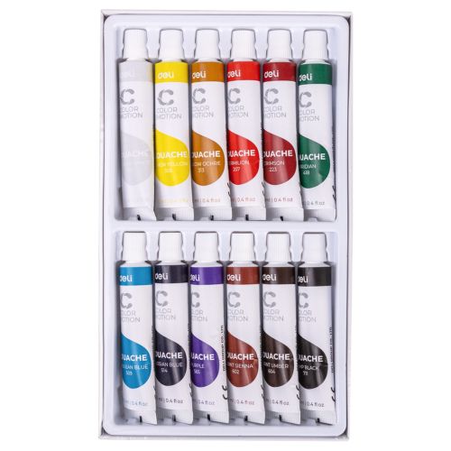 Set peinture gouache - Couleurs Pastel - 12 x 12 ml sur marjanemall aux  meilleurs prix au Maroc
