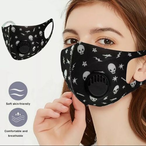 Generic Masque Valve respiratoire réutilisable lavable éponge anti-poussière  à prix pas cher