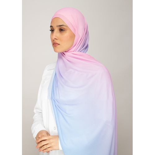 Generic Foulard châle hijab en DEGRADE tendance - Haute qualité