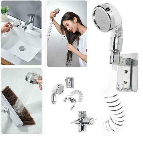 Kit Bidet WC avec Douchette - Pulverisateur Bidet a Main- Pomme de