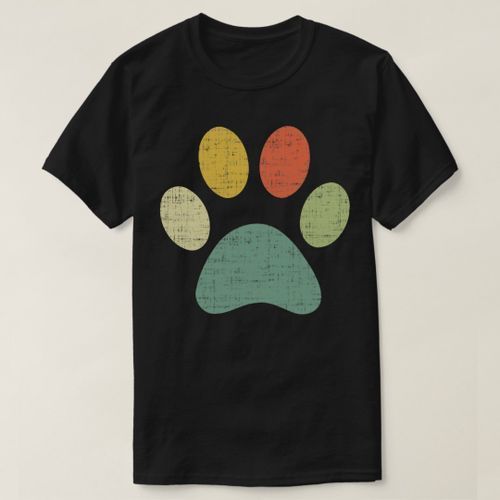 product_image_name-Generic-Vintage dog paw t-shirt-3